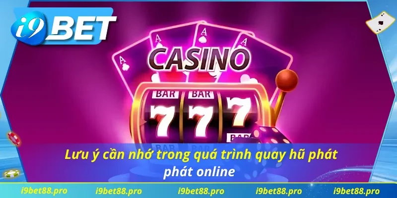 Một số điều cần chú ý khi tham gia nổ hũ phát phát